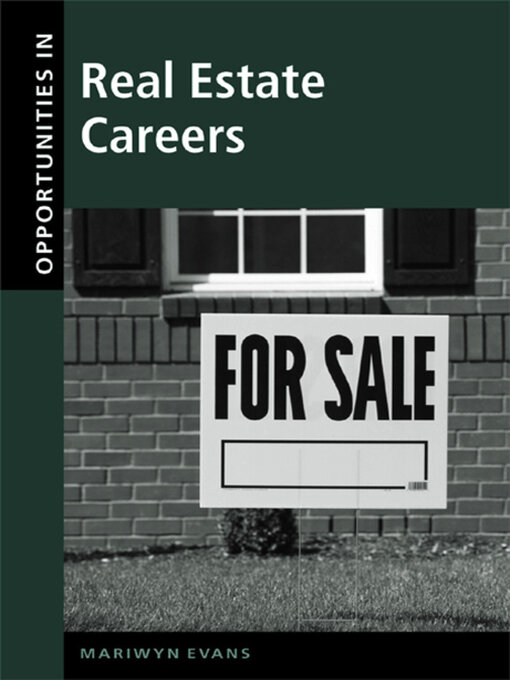 Title details for Opportunities in Real Estate Careers by Marilyn Evans - Wait list